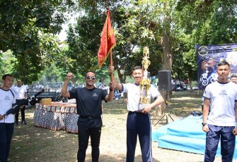 Danmen Tutup Pekan Olahraga Antar Batalyon Taruna AAL