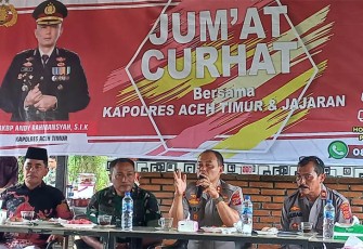 Jumat Curhat Polres Aceh Timur
