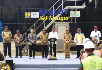 Sistem Pengelolaan Air Limbah Domestik Kota Palembang Diresmikan