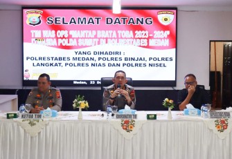 Tim Itwasda Polda Sumut saat Kunker ke Polrestabes Medan