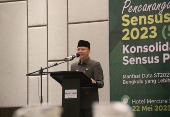 Gubernur Bengkulu Rohidin Mersyah       