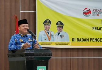 Gubernur Bengkulu Rohidin Mersyah