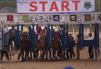 Open Race pacu kuda Kota Payakumbuh digelar di Lapangan Pacuan Kuda Kubu Gadang.