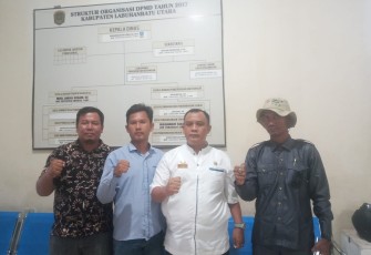 Kepala Dinas Pemberdayaan Masyarakat dan Desa Kabupaten Labuhanbatu Utara M Noer Lubis AP Msi