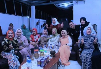 PKK Labuhanbatu saat Halal Bi Halal 