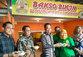  Gus Fawait saat Hadiri Launching Bakso Bucin Wiyungan