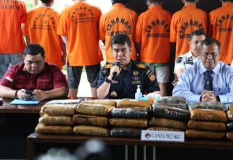 Konferensi Pers Bea Cukai Batam