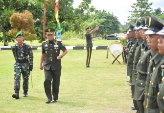 Upacara Penutupan Pendidikan Dikmata TNI AD Gel I 2023 Kodam XVII/Kasuari