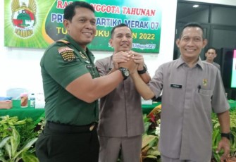 Kapten INF Usmar Usma saat RAT tahun 2023