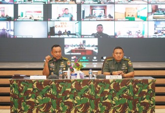 Staf Teritorial TNI AD Menyelenggarakan Sosialisasi Doktrin Teritorial di Kodam IX/Udayana