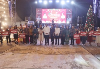 Kapolrestabes Medan Hadiri Christmas Season di GBI Rumah Persembahan 