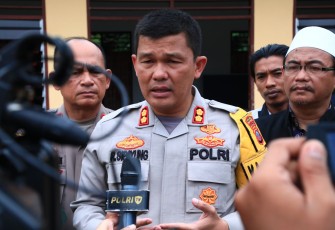 Kapolres Simalungun AKBP Ronald F. C. Sipayung, Selasa (5/9/23).