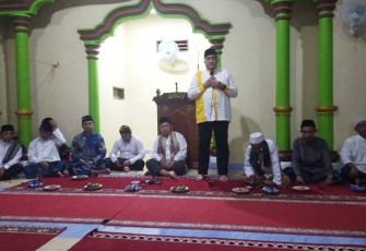 Kapolsek Belitang Tiga Hadiri Safari Ramadhan