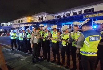 Apel Patroli Presisi di Mapolrestabes Medan