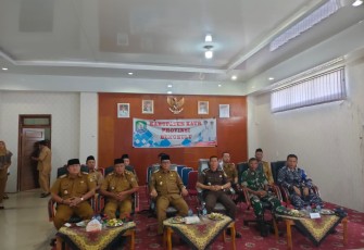 Bupati Kaur Ikuti Rakornis Via zoom Meting Kemendagri 