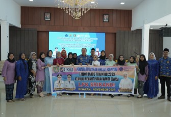 Wakil Bupati Asahan Tutup Pelatihan Berbasis Kompetensi Tailor Made Training Tahun 2023
