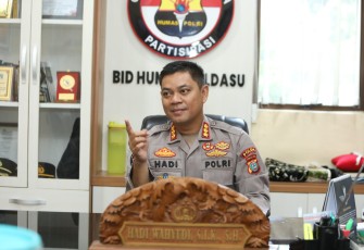 Kabid Humas Polda Sumut Kombes Pol Hadi Wahyudi 