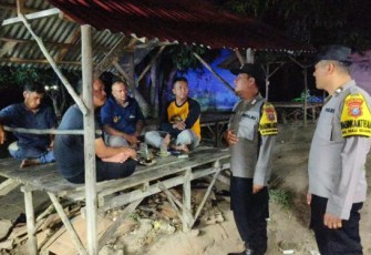 Ciptakan Harkamtibmas di Tahun Baru Islam, Polsek Padang Bolak Patroli Skala Besar