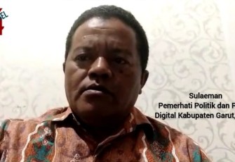 Pemerhati Politik dan Ruang Digital Kabupaten Garut, Jabar, Sulaeman