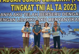 Tim Pesparawi Lantamal V Raih Juara Harapan III