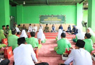 Korem 052/Wijayakrama Santuni Anak Yatim dan Kaum Dhuafa 