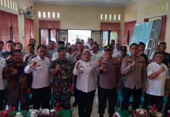 Kapolsek Batang Angkola, AKP Raden Saleh, SH, Hadiri Halal Bihalal Forkopimca