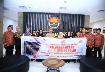 Kadiv Humas Polri Irjen. Pol. Sandi Nugroho, Selasa (14/11/23).