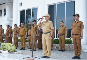 Bupati Asahan Pimpin Apel Gabungan Bulan November 2023