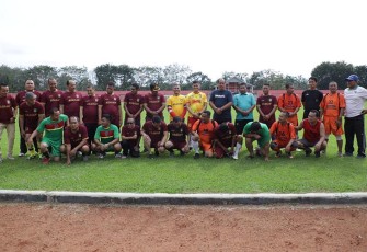 Wakil Bupati Asahan saat Hadiri Kegiatan Senam Dan Laga Sepakbola Persahabatan