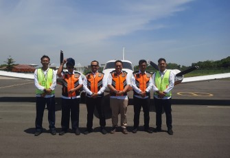 Bandara Ngloram di kecamatan Cepu kabupaten Blora  akan digunakan untuk latihan penerbangan lintas alam Akademi Penerbang Indonesia Banyuwangi
