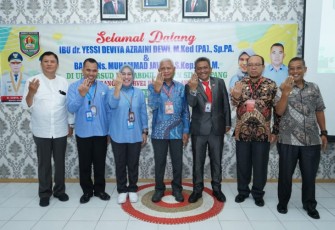Bupati Asahan Hadiri Survey Penilaian Akreditasi
