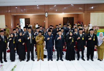  Sekda Hamka Sabri membuka Pelatihan Kepemimpinan Administrator  