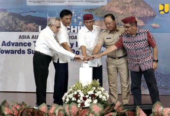Launching AARC 2023 di Gedung Serbaguna Direktorat Jenderal Bina Marga, Kementerian PUPR.