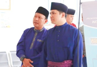 Wakil Bupati Bintan Bersama Kepala Disduk Capil Bintan Rusli