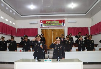 Polres Kepahiang Ikuti Peringatan Hari Lahir Pancasila Secara Virtual  