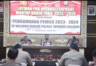Kapolres Tapanuli Selatan (Tapsel), AKBP Imam Zamroni, SIK, MH, menyampaikan kepada segenap jajarannya, untuk menggalang sinergi antar instansi pemerintahan dan media massa jelang Pemilu 2024