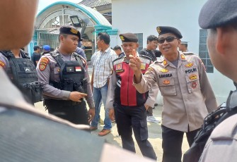 Polda Banten Laksanakan Pengamanan Kunjungan Capres di Wilayah Tangerang 
