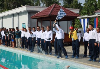Koarmada III Gelar Lomba Renang Dalam Rangka Hari Armada Tahun 2023