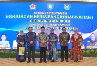 Ramah Tamah Bersama Pangkogabwilhan I Laksamana Madya Irvansyah