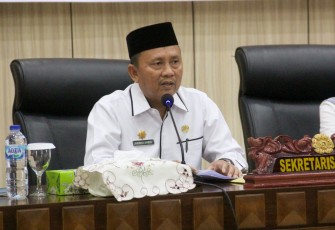Sekretaris Daerah Provinsi Bengkulu Hamka Sabri 