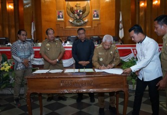 Bupati Asahan Ikuti Rapat Paripurna DPRD Kabupaten Asahan