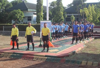 Opening Ceremony Open Tournamnet Sepak Bola 