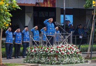 Kementerian PUPR Gelar Upacara Hari Pahlawan ke-78