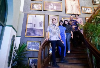 Bamsoet saat menghadiri pembukaan Jurnal Risa Coffe Atrium di Kawasan Senen Jakarta Pusat, Rabu malam (12/4/23).