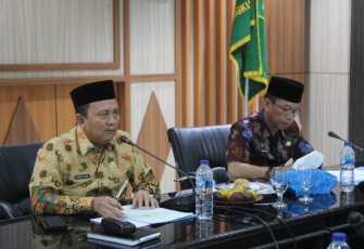 Sekretaris Daerah Provinsi Bengkulu Hamka Sabri 