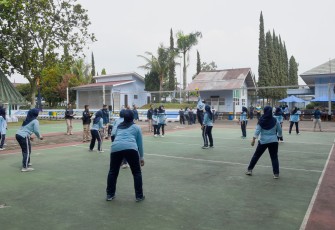 Jelang HUT PIA Ardhya Garini ke 67 PIA Ardya Garini Bakorda Bandung Gelar Olahraga Bersama 
