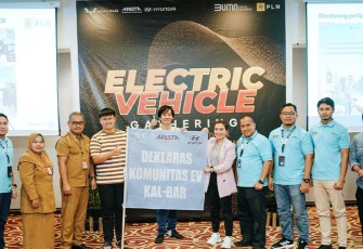 Pemilik Kendaraan Listrik di Pontianak Bentuk Komunitas Electric Vehicle Kalbar