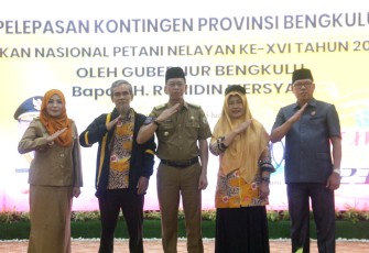Provinsi Bengkulu Kirim 590 Kontingen PENAS Petani Nelayan 2023 ke Padang