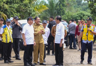 Kunjungan Kerja Presiden Joko Widodo di Bengkulu Utara 
