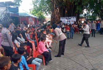 Polda Sulut Bersama Polres Bitung Gelar Kegiatan Trauma Healing 